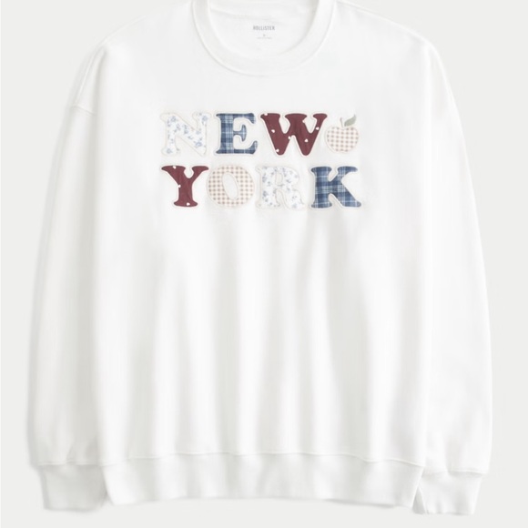 Hollister Tops - New York Patchwork Pullover